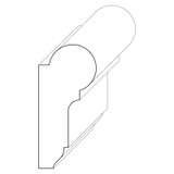 8192 Wood Picture Rail 3/4 x 1-3/4