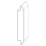 8200 Wood Astragals 3/4 x 4-3/4