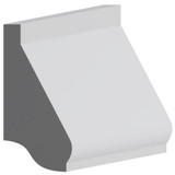 8204 Wood Panel Mold & Base Cap 3/4 x 1-3/4
