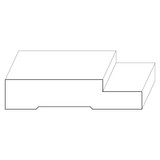 1434 Wood Casing 3/4 x 3-1/2