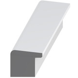 7112 Wood Backband 3/4 x 7/8