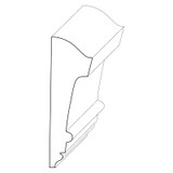 4097 Wood Chair Rail 3/4 x 2-3/8
