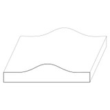 1000 Wood Fillet 3/8 x 1-3/4