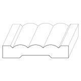 1259 Wood Casing 3/8 x 2-1/4