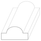 5008 Wood Small Mold 3/8 x 3/4