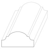 5256 Wood Shelf Edge 3/8 x 3/4