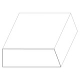 5306 Wood Door Stop 3/8 x 1-3/16
