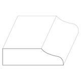 5323 Wood Door Stop 3/8 x 1-3/8