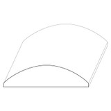 9501 Wood Transition Mold 3/8 x 1-1/2