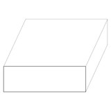 9528 Wood Transition Mold 3/8 x 1-1/4