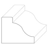 5447 Wood Panel Mold & Base Cap 1-3/16 x 1-1/2