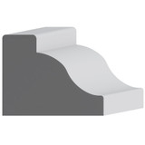 5447 Wood Panel Mold & Base Cap 1-3/16 x 1-1/2