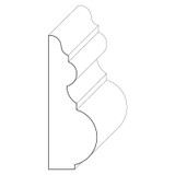 5488 Wood Panel Mold & Base Cap 15/16 x 2-5/8