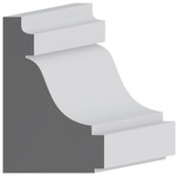 8191 Wood Panel Mold & Base Cap 1-11/16 x 2-5/8