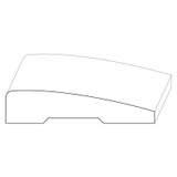 1182 Wood Casing 5/8 x 3