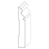 2053 Wood Base 5/8 x 4