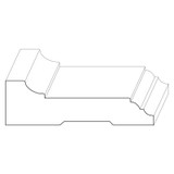 1099 Wood Casing 1 x 3-7/16