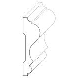 4015 Wood Chair Rail 5/8 x 2-1/4
