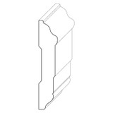 4022 Wood Chair Rail 5/8 x 3-1/16