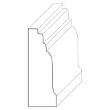 5243 Wood Panel Mold & Base Cap 5/8 x 1-3/4