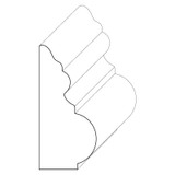 5428 Wood Panel Mold & Base Cap 13/16 x 1-13/16