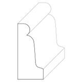 5624 Wood Panel Mold & Base Cap 5/8 x 1-1/2