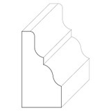 5651 Wood Panel Mold & Base Cap 13/16 x 1-9/16