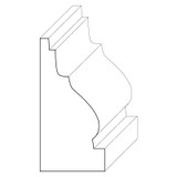8005 Wood Panel Mold & Base Cap 1-3/16 x 2-5/16