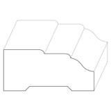 1229 Wood Casing 1 x 2-1/4