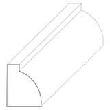 5001 Wood Panel Mold & Base Cap 3/8 x 5/16