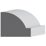 5001 Wood Panel Mold & Base Cap 3/8 x 5/16