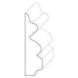 1136 Wood Panel Mold & Base Cap 7/8 x 3-5/16