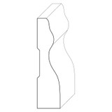 1303 Wood Panel Mold & Base Cap 7/8 x 3-1/2