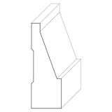 1311 Wood Panel Mold & Base Cap 7/8 x 2-1/2