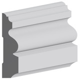 1316 Wood Panel Mold & Base Cap 7/8 x 3-3/8