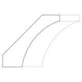 3031 Wood Crown 7/8 x 3-1/8