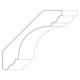3090 Wood Crown 7/8 x 4-1/4