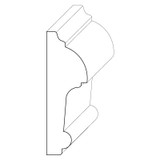 4032 Wood Chair Rail 7/8 x 2-11/16