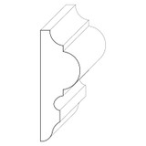4107 Wood Chair Rail 7/8 x 2-1/2