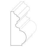 5215 Wood Panel Mold & Base Cap 7/8 x 1-15/16