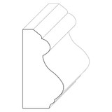 5267 Wood Panel Mold & Base Cap 7/8 x 1-3/4