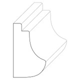 5426 Wood Panel Mold & Base Cap 7/8 x 1-1/2