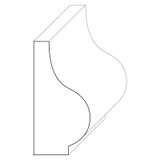 5430 Wood Panel Mold & Base Cap 7/8 x 1-3/4
