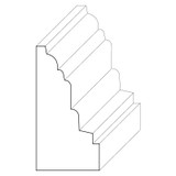 5450 Wood Panel Mold & Base Cap 7/8 x 1-3/4