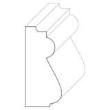 5451 Wood Panel Mold & Base Cap 7/8 x 1-15/16