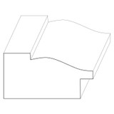 7022 Wood Backband 7/8 x 1-3/4