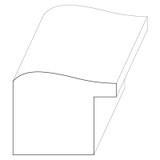 7053 Wood Backband 7/8 x 1-1/8