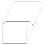 7086 Wood Backband 7/8 x 1-1/8
