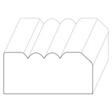 8083 Wood Casing 7/8 x 1-7/8