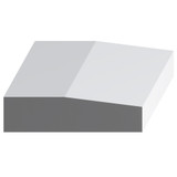 8513 Wood Plinth Block 7/8 x 3-9/16
